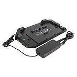Image of a Getac Office Dock for K120 Laptop Mode with AC Adapter GDODK6